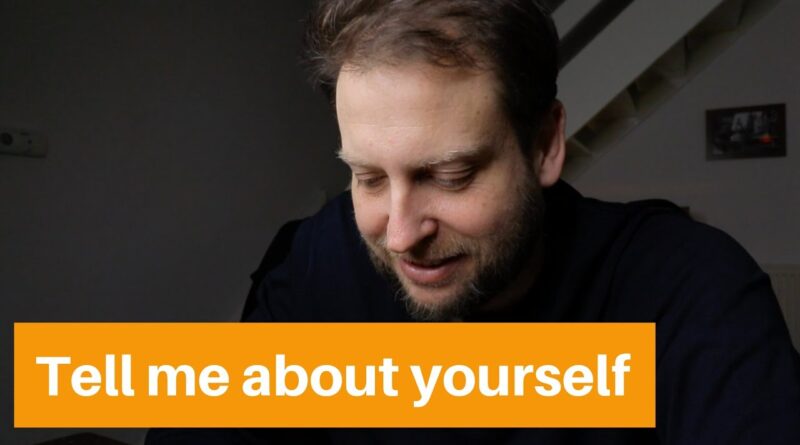 Tell me about yourself – Sales Interview